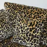 Handcrafted Hampden Sofa in a Leopard Print Velvet