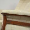 Wooden Frame Chair Reupholstered in a Colefax and Fowler Fabric