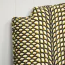 Duo Headboard and Armchair Reupholstered in an Amazing Patterned Fabric