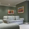 Upstairs Hallway Double Pinch Pleat Curtains