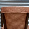 Curved Wooden Armed Chair