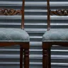 Wooden Backed Dining Chairs