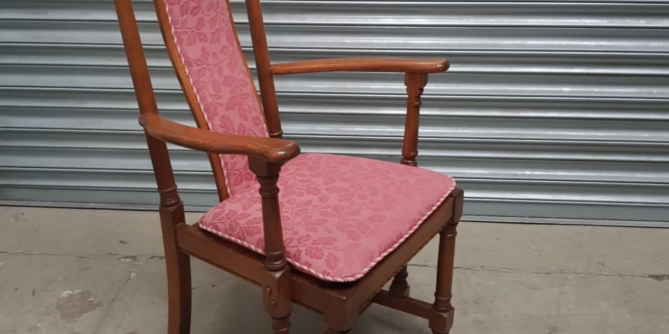 High Back Wooden Chair
