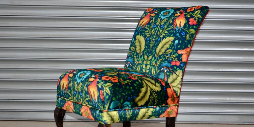 Nursing Chair, fully reupholstered