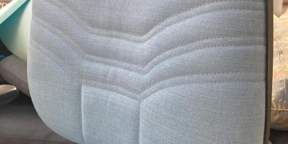 Re-covered Desk Chair