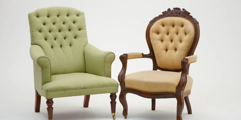 Button Back Chairs