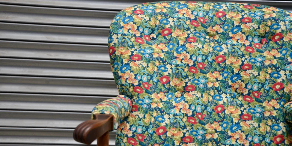 Wooden Chair – Recovered
