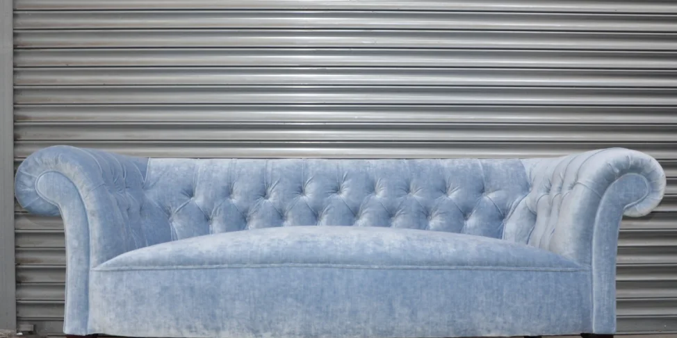 Traditionally Reupholstered Chesterfield