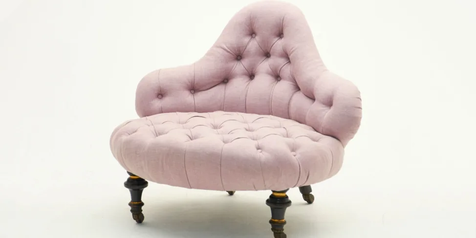 Button Back Nursing Chair