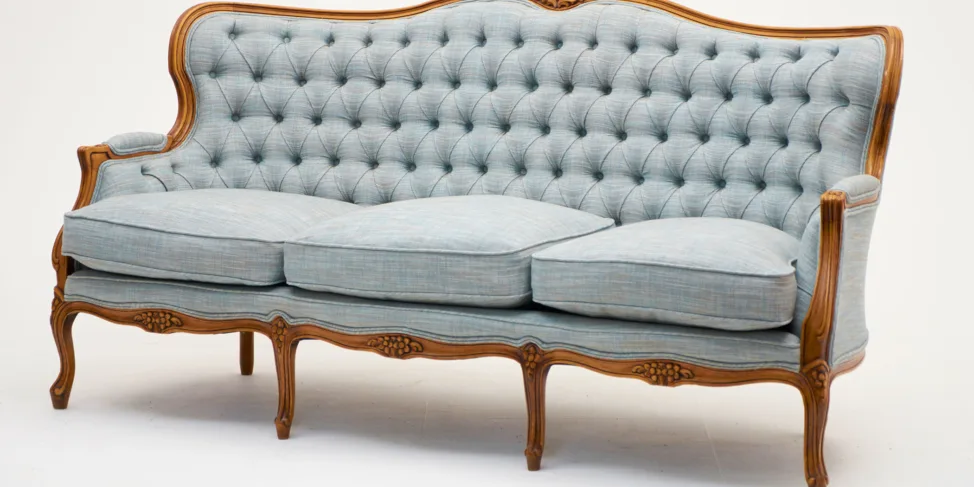 Decorative Deep Buttoned Three Seater Sofa