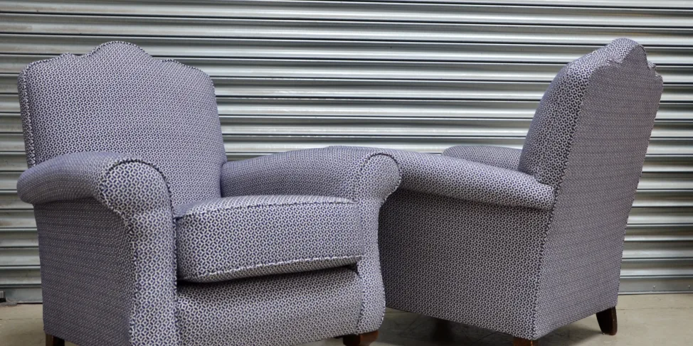 Armchairs – recovered