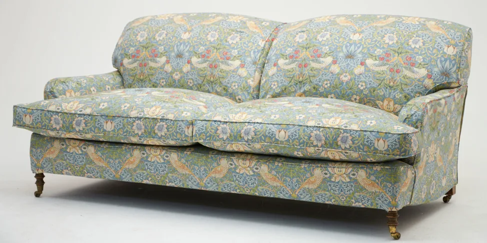 Victorian Howard Style Large Sofa