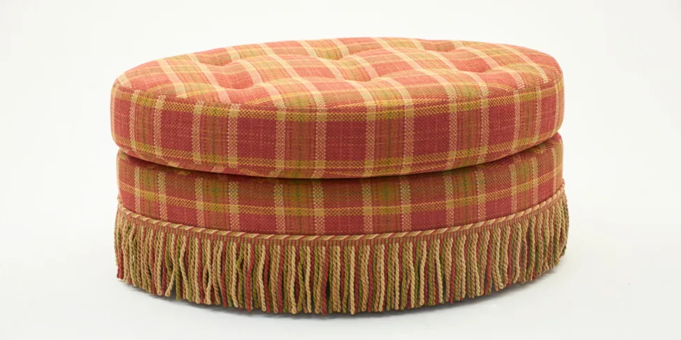 Oval Ottoman