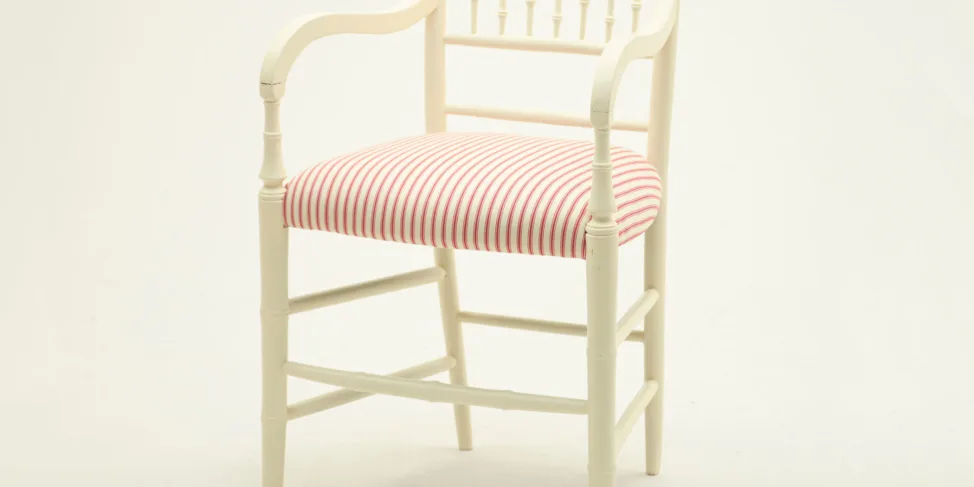 Ticking Stripe Chair