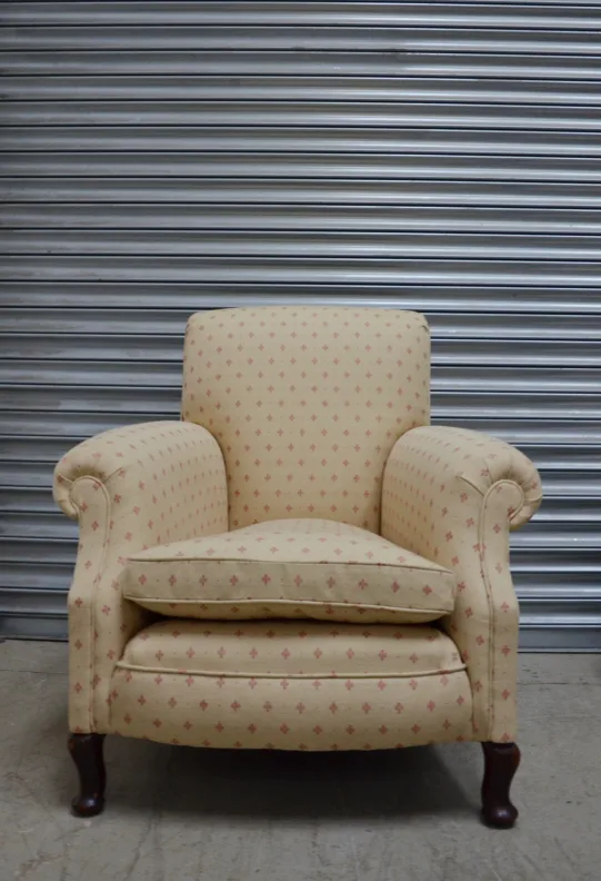 Fully Reupholstered Armchair