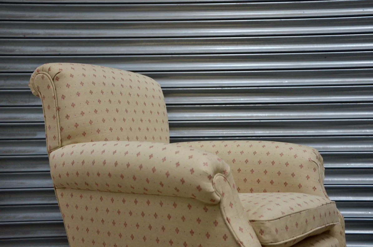 Fully Reupholstered Armchair