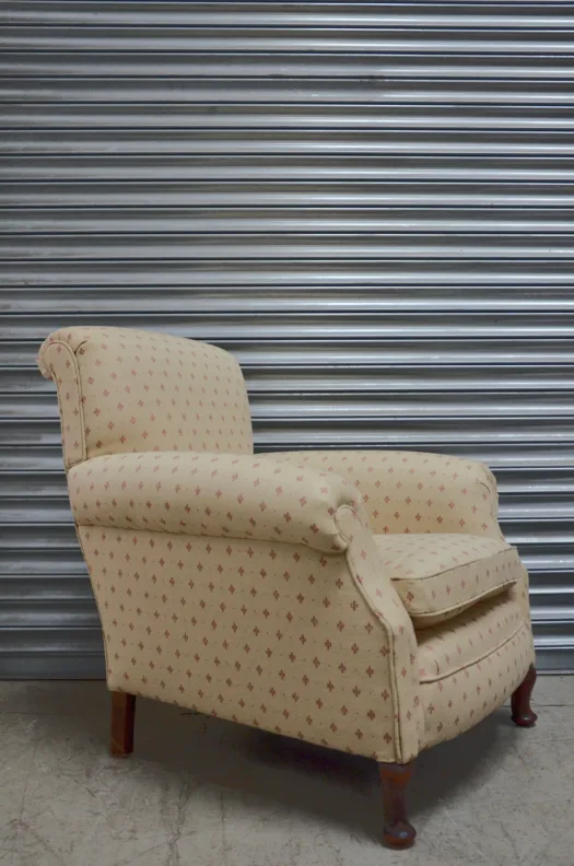 Fully Reupholstered Armchair