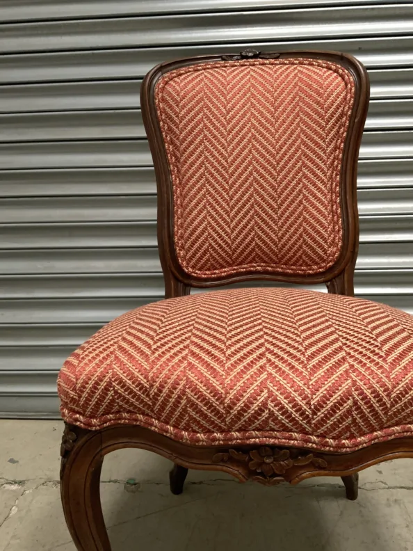 Wooden framed chair