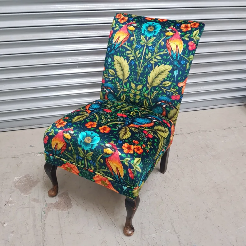 Nursing Chair, fully reupholstered