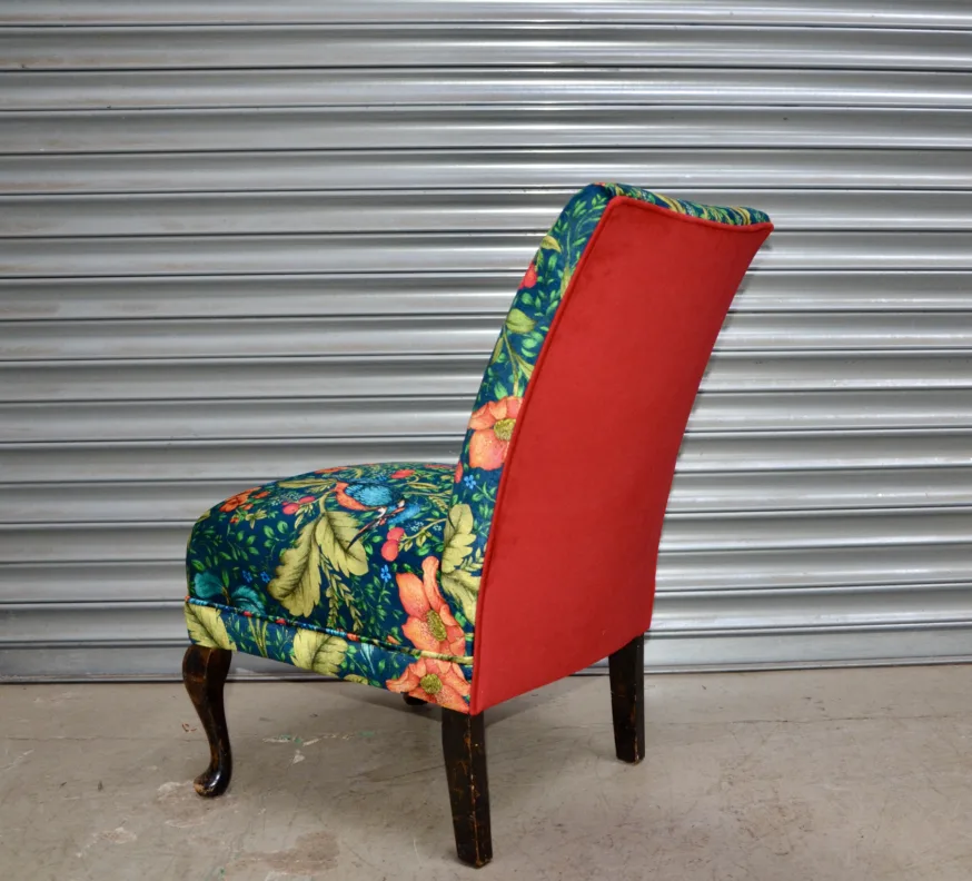 Nursing Chair, fully reupholstered