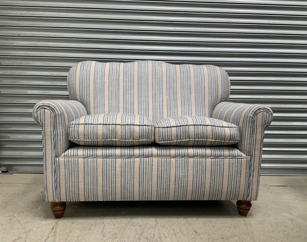 Small Sofa re-covered Designed by Griffin Interiors
