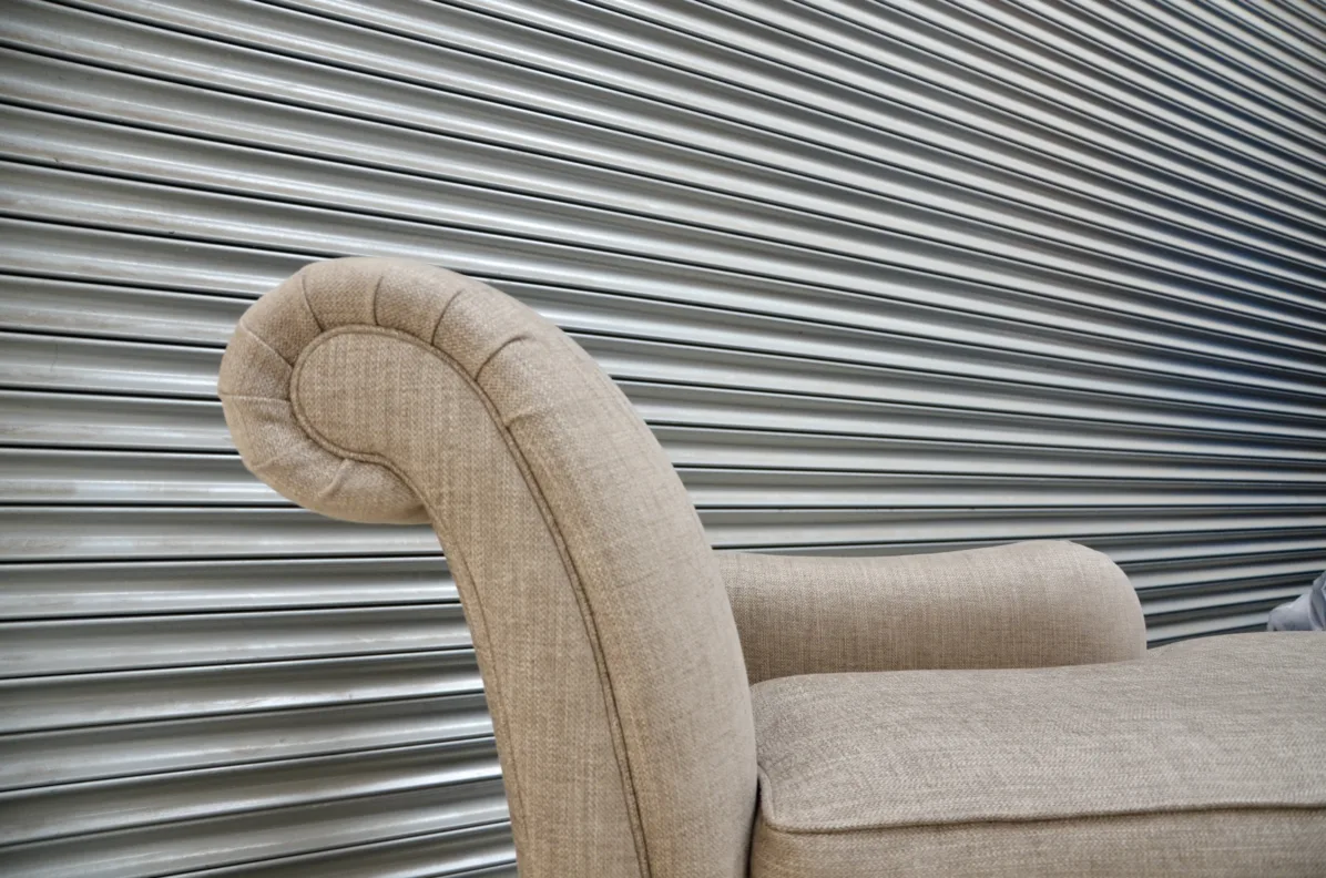 Re-covered Chaise