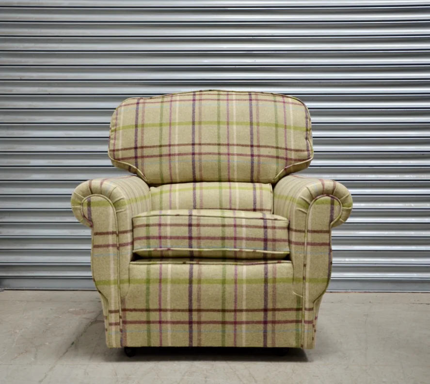 Re-covered Three-piece suite