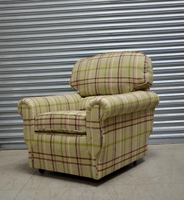 Re-covered Three-piece suite