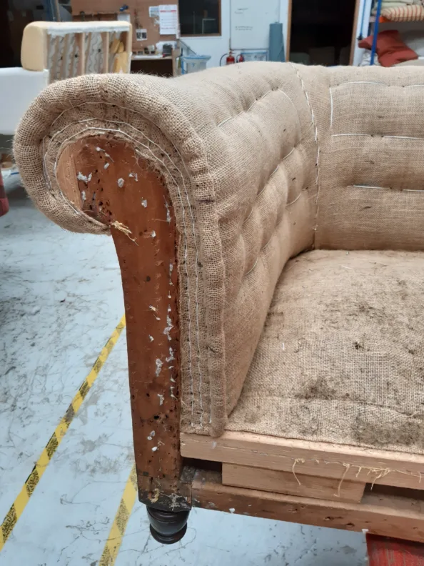 Traditionally Upholstered Sofa