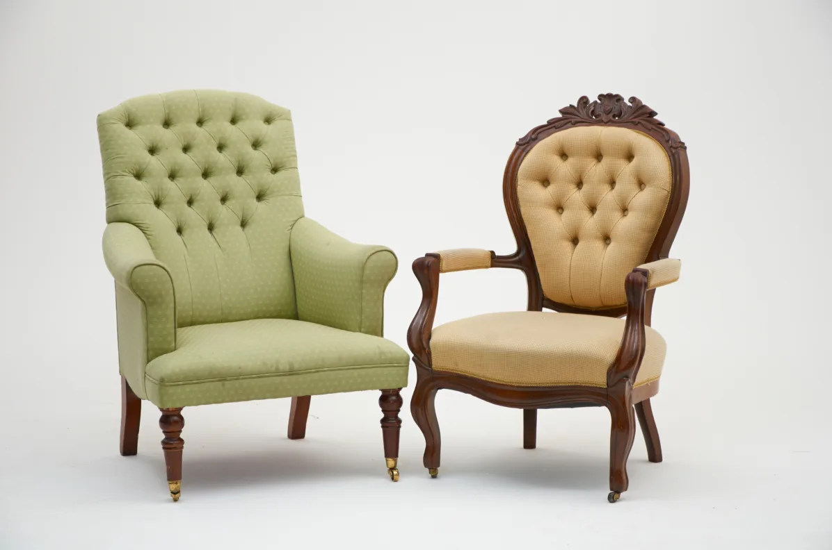 Button Back Chairs