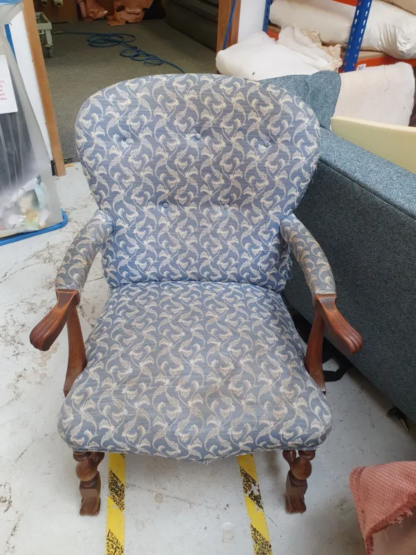 Wooden Chair – Recovered
