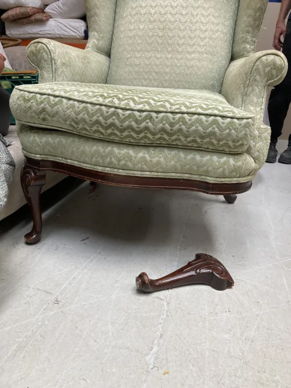 Wing Chair - Fully Reupholstered