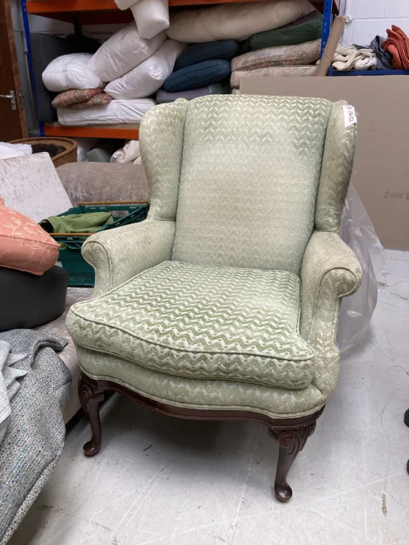 Wing Chair - Fully Reupholstered