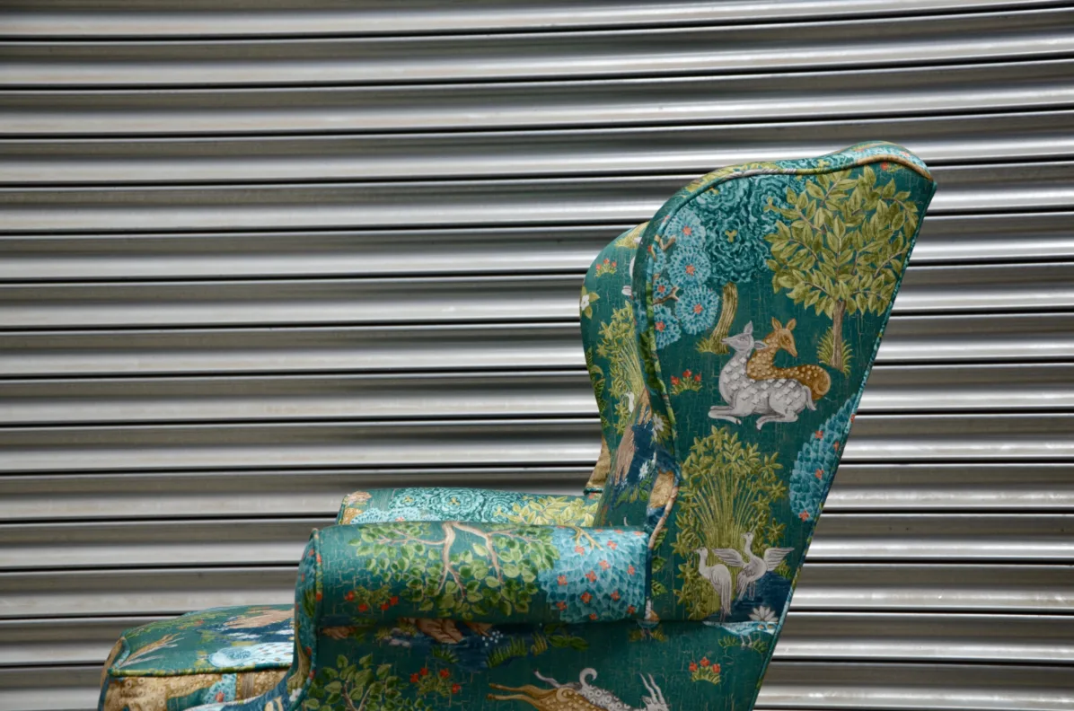 Wing Chair - Fully Reupholstered