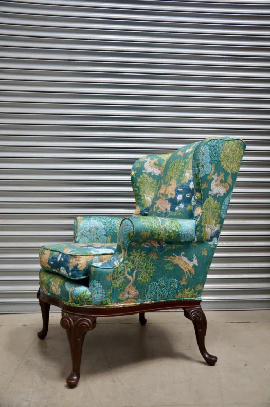 Wing Chair - Fully Reupholstered