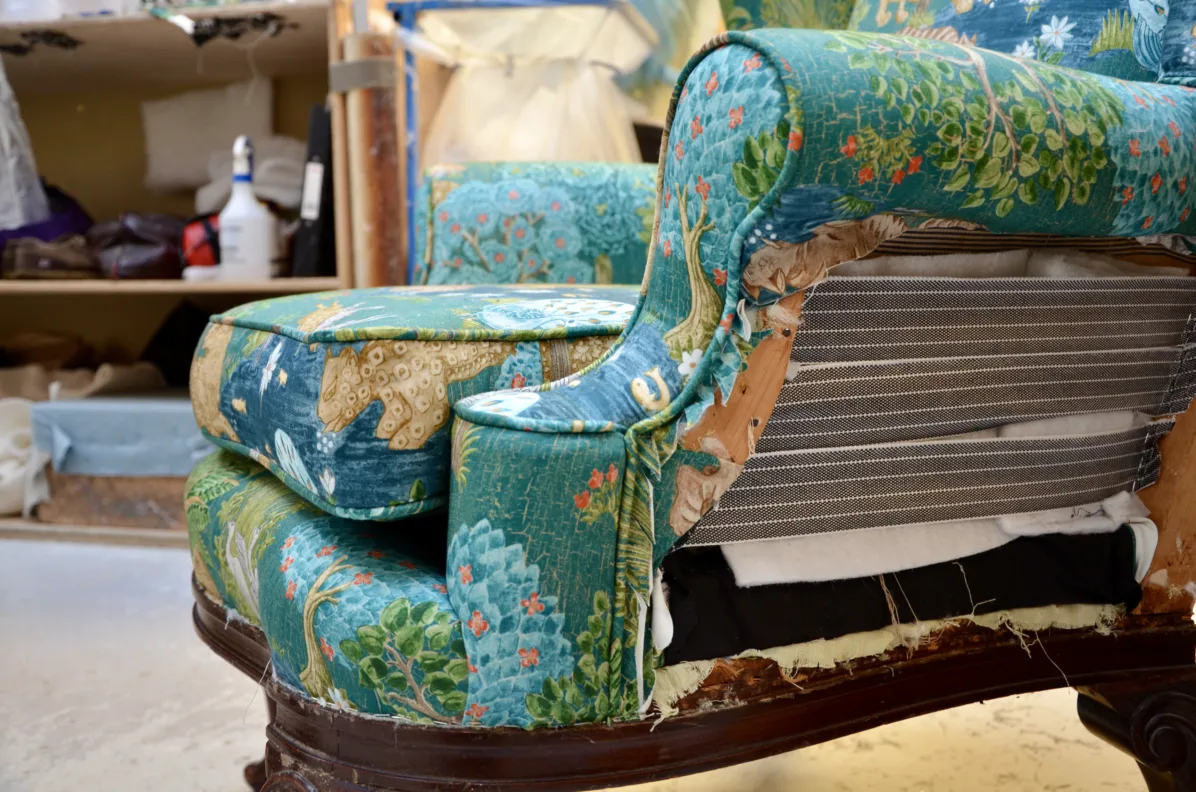 Wing Chair - Fully Reupholstered