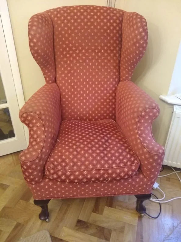 Grand Wing Chair - Recovered