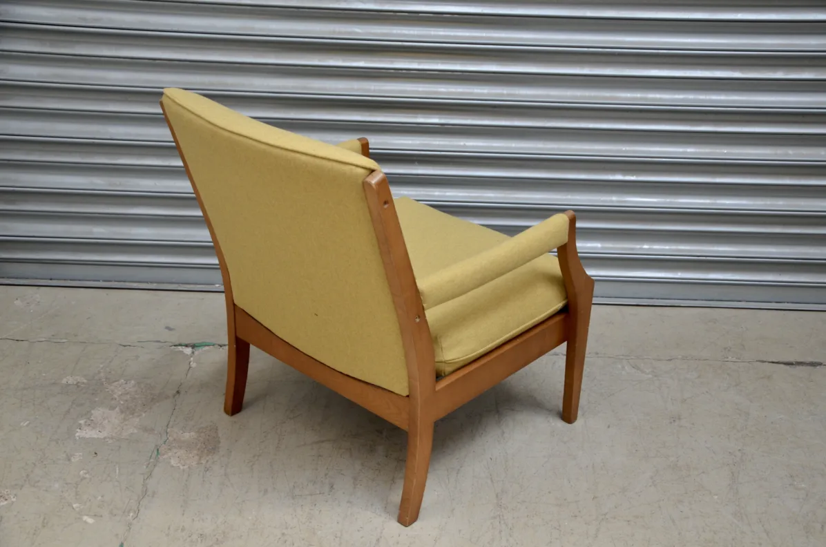 Wooden Frame Chair - recovered