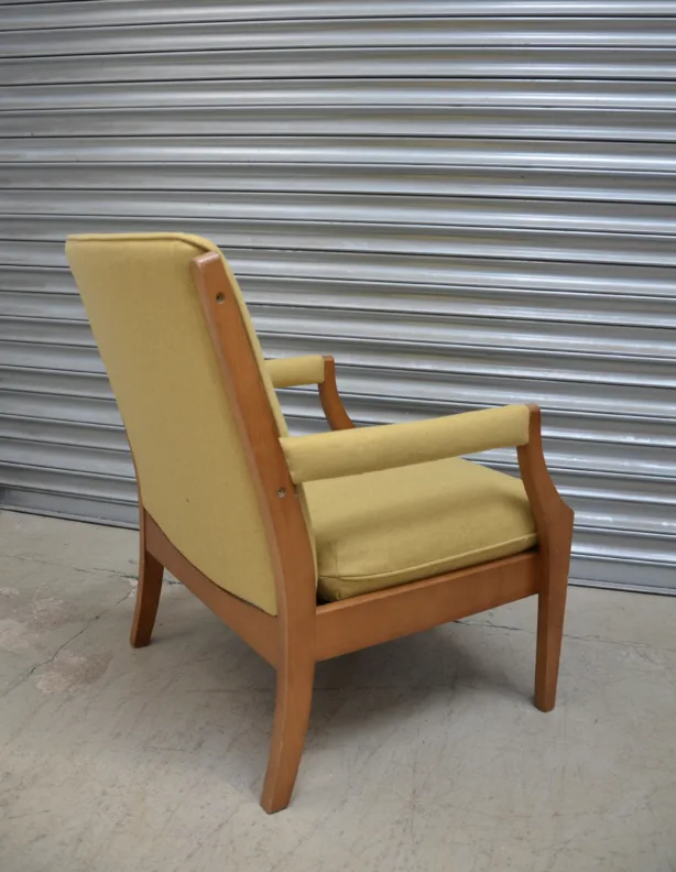 Wooden Frame Chair - recovered