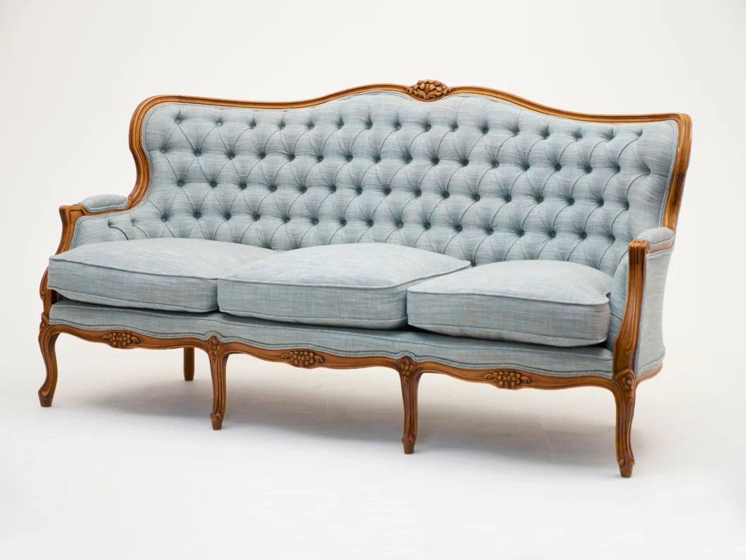 Decorative Deep Buttoned Three Seater Sofa