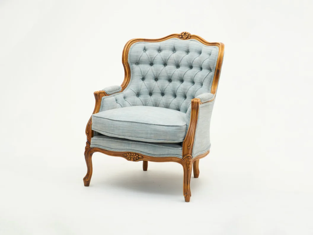 Deep Button Back Decorative Armchair