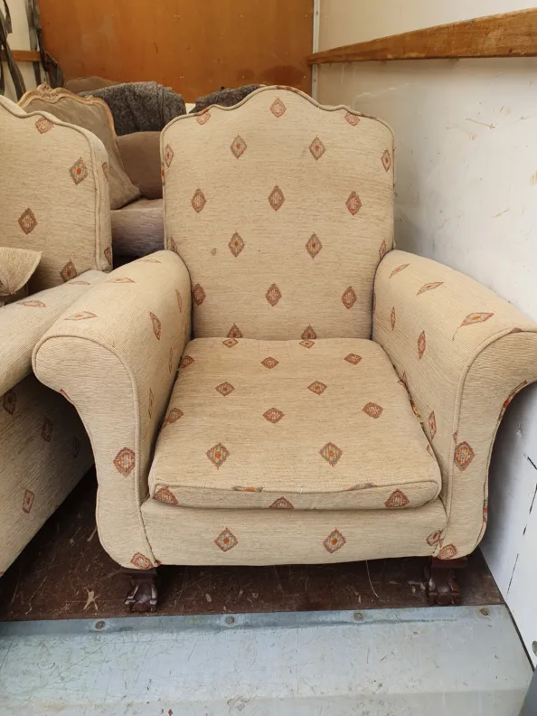 Armchairs – recovered