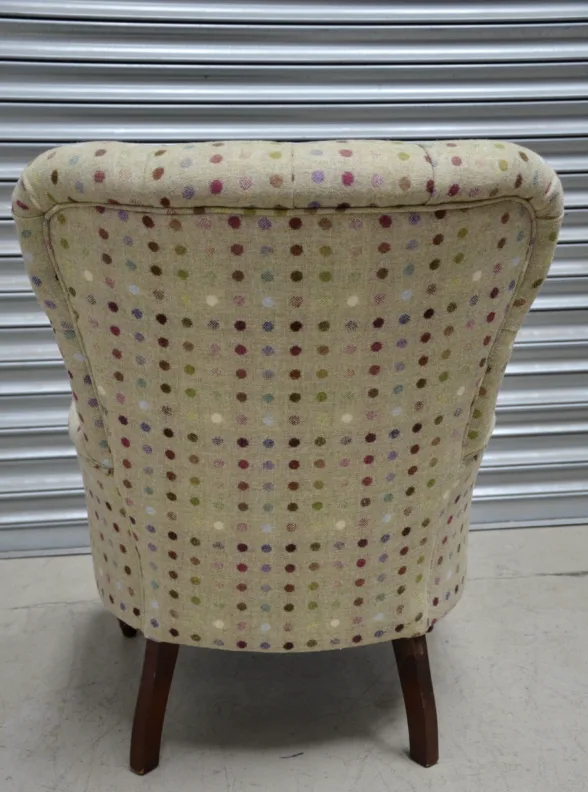 Buttoned Back Chair - Recovered