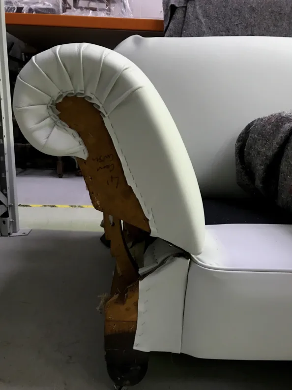 Traditional Drop Arm Sofa