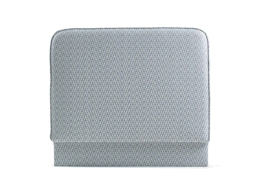 Headboard in Grey Fabric