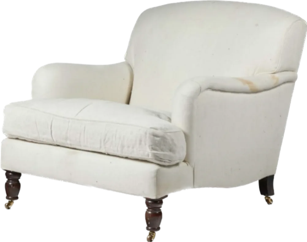 Howard Style Armchair with Gathered Skirt
