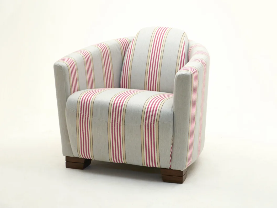 Reupholstered Club Chair