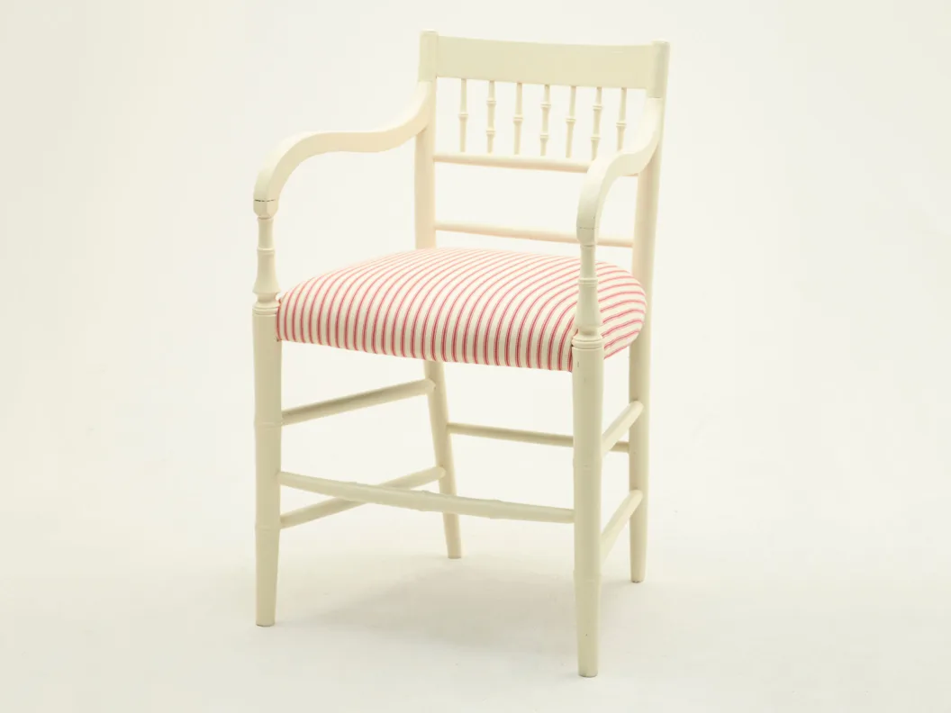 Ticking Stripe Chair