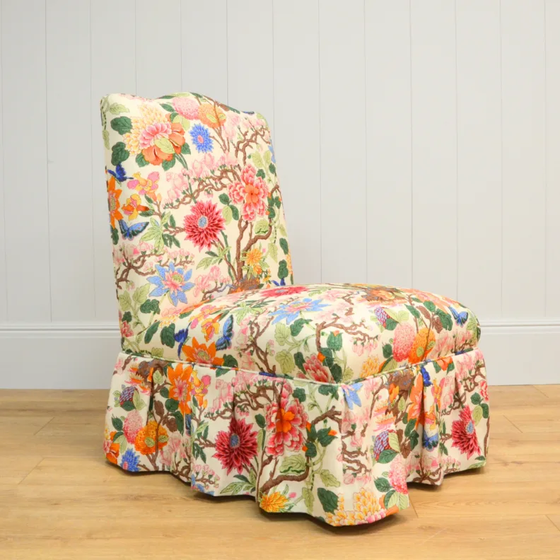 Floral Natural Henley Chair
