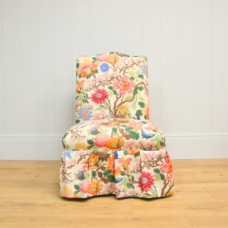 Floral Natural Henley Chair